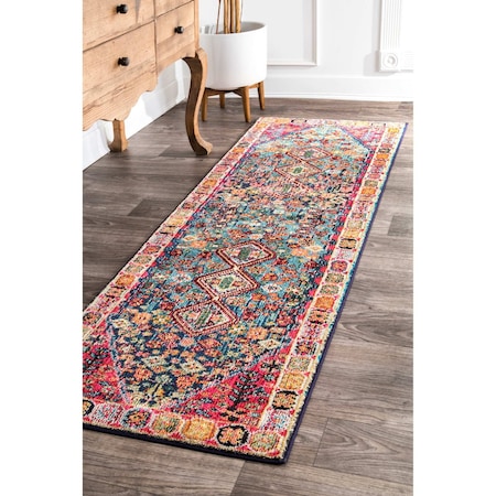 Nuloom Erline Colorful Bohemian Area Rug 2ft 6in x 6ft KKCB15B-2606